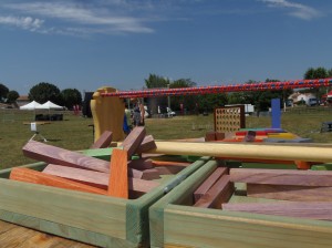 Festival de jeux en bois géants