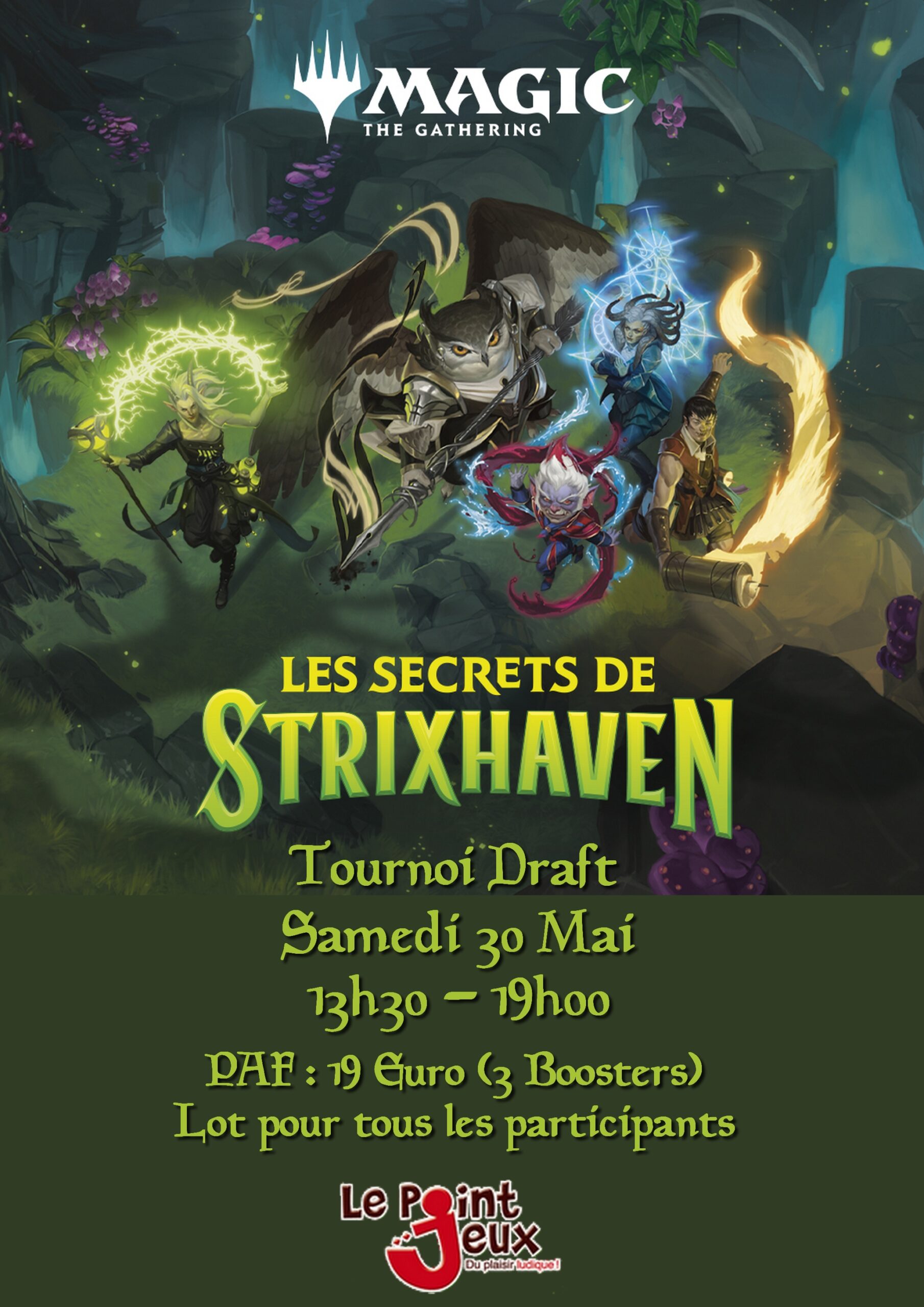 Tournoi Draft MTG Strixhaven
