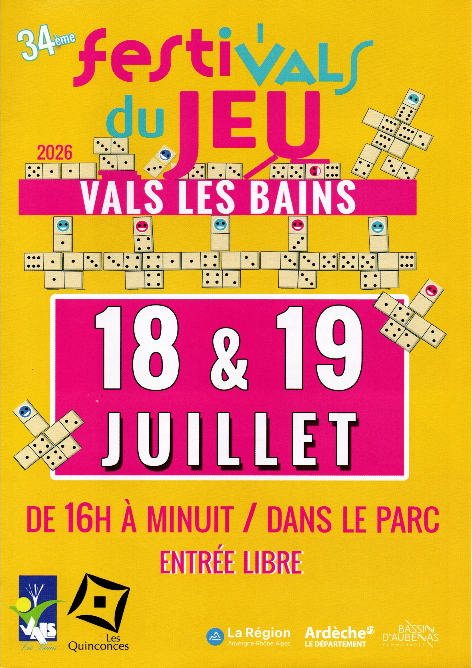 Festi&rsquo;Vals du Jeux de Vals les Bains