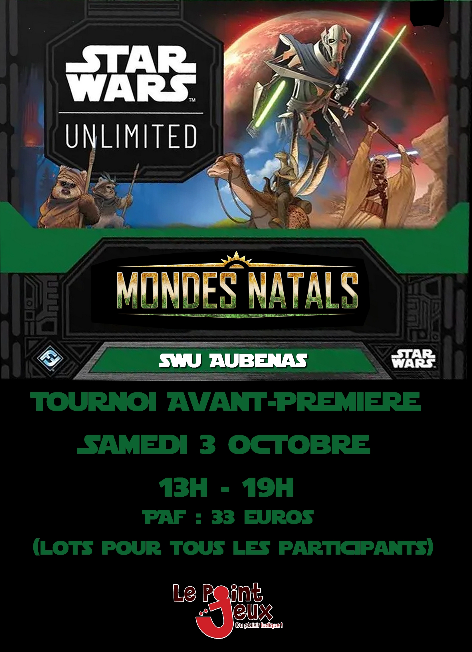Tournoi Avant-Première SWU : Mondes Natals