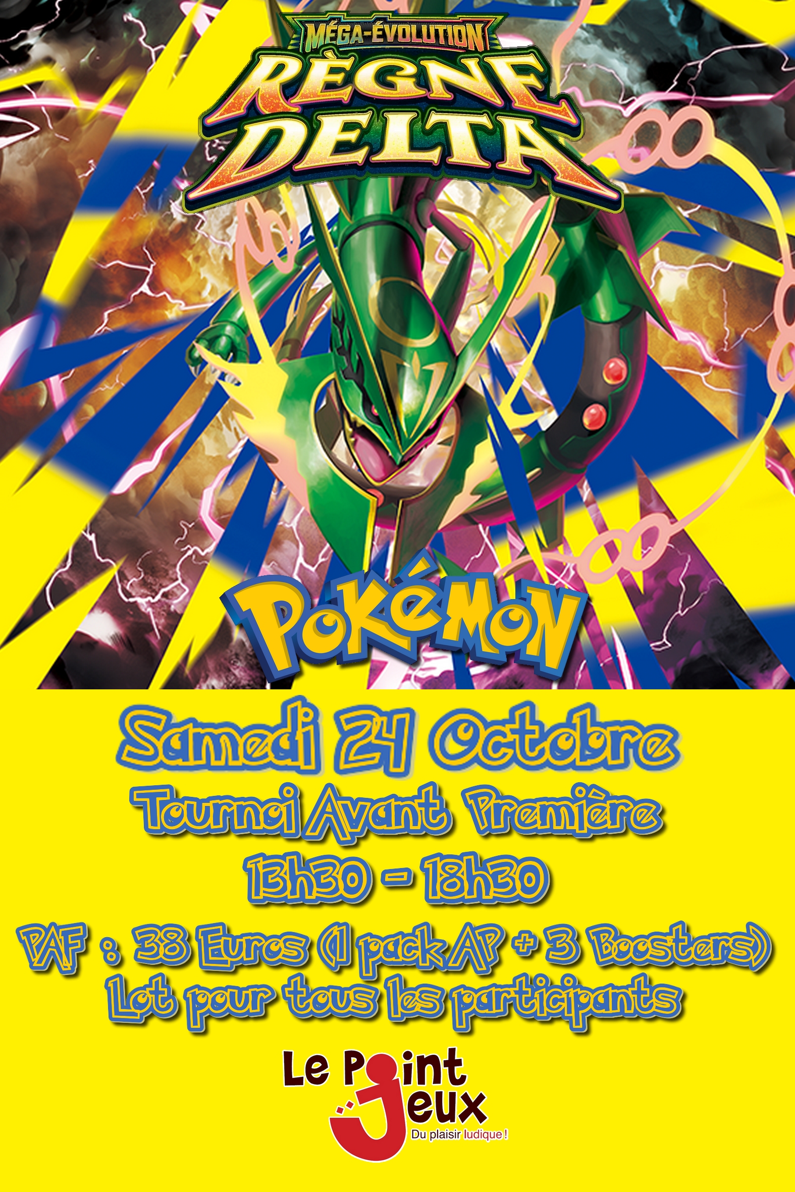 Tournoi Avant-Première Pokémon Règne Delta